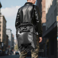Vevor 310649 Сумка на заднє сидіння мотоцикла (30 л) з водонепроникним дощовиком, для зберігання багажу мотоцикла, сумка для