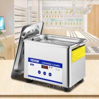 Vevor 313432 Ультразвуковий очищувач 0,8 л, ультразвуковий очищувач 40 кГц, очищувач ювелірних виробів ультразвуковий 35 Вт,