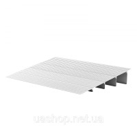 Vevor 314246 Пандус на пороги, 550x865x115 мм, пандус для інвалідних колясок із алюмінієвого сплаву з вантажопідйомністю 360 кг,