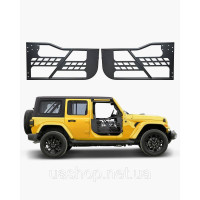 Vevor 310686 Трубчасті двері Jeep у мисливському стилі (2-дверні) з надміцними петлями та оригінальним механізмом блокування,
