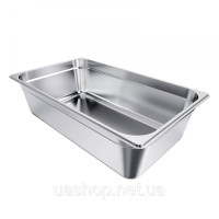 Vevor 311718 Харчовий контейнер Gastronorm для готелів, каструля, нержавіюча сталь, 1 упаковка, 20,5 л Vevor 311718 Харчовий контейнер Gastronorm для готелів, каструля, нержавіюча сталь, 1 упаковка, 20,5 л