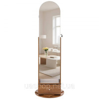 Vevor 312725 Ювелірна шафа, що обертається на 360° (висота 1655 мм), з дзеркалом на всю довжину та місцем для зберігання, Vevor 312725 Ювелірна шафа, що обертається на 360° (висота 1655 мм), з дзеркалом на всю довжину та місцем для зберігання,