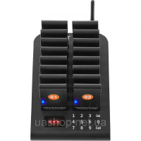 Vevor 311763 Система пейджерів для ресторанів, бездротова сигналізація черги з радіусом дії 500 м, пейджер для прийому дзвінків Vevor 311763 Система пейджерів для ресторанів, бездротова сигналізація черги з радіусом дії 500 м, пейджер для прийому дзвінків
