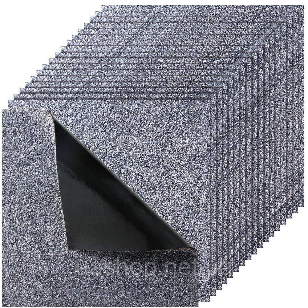 Vevor 316024 Килимова плитка 457,2 x 457,2 x 12 мм, упаковка з 10 штук, самоклеюче килимове покриття 2,0 м², килимове покриття для