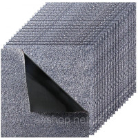 Vevor 316024 Килимова плитка 457,2 x 457,2 x 12 мм, упаковка з 10 штук, самоклеюче килимове покриття 2,0 м², килимове покриття для
