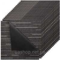 Vevor 316025 Килимова плитка 609,6 x 609,6 x 6 мм, упаковка з 24 штук, модульне килимове покриття 9 м², багаторазове килимове