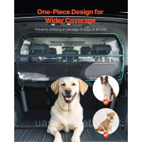 Vevor 313583 Автомобіль Dog Guard Car Barrier Pet Barrier 116cm Wide Truck Partition Vevor 313583 Автомобіль Dog Guard Car Barrier Pet Barrier 116cm Wide Truck Partition