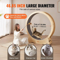 Vevor 313599 Колесо для котів 1320x340x1415мм Колесо для котів з березової та тополиної фанери Колесо для котів Малошумне Знімний