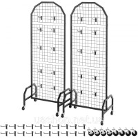 Vevor 315211 Настінні панелі Grid Wall Grid Wall 60x164 см, викатна презентаційна полиця, 2 шт. Vevor 315211 Настінні панелі Grid Wall Grid Wall 60x164 см, викатна презентаційна полиця, 2 шт.