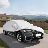 Vevor 310915 Автомобільний чохол для повнорозмірних європейських седанів, захист від сонця, дощу, вітру в будь-яку погоду, повний Vevor 310915 Автомобільний чохол для повнорозмірних європейських седанів, захист від сонця, дощу, вітру в будь-яку погоду, повний