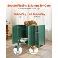 Vevor 313680 Шафа для котячого туалету, 1050x680x885 мм, шафа для котячого туалету з вбудованою розеткою, шухлядою та знімною Vevor 313680 Шафа для котячого туалету, 1050x680x885 мм, шафа для котячого туалету з вбудованою розеткою, шухлядою та знімною