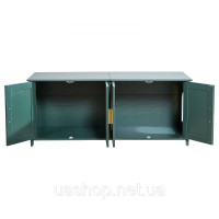 Vevor 313683 Котячий туалет, 1200x450x500 мм, Котячий туалет з 4 ротанговими дверцятами та 2 входами, Шафа для котячого туалету Vevor 313683 Котячий туалет, 1200x450x500 мм, Котячий туалет з 4 ротанговими дверцятами та 2 входами, Шафа для котячого туалету