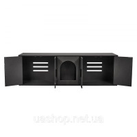 Vevor 313690 Котяча шафа, 1,47x0,46x0,45 м, Котячий туалет, Туалетна шафа з двоспальним ліжком, Дерев'яний будиночок для домашніх Vevor 313690 Котяча шафа, 1,47x0,46x0,45 м, Котячий туалет, Туалетна шафа з двоспальним ліжком, Дерев'яний будиночок для домашніх