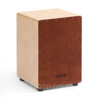 Vevor 316300 Коробка для барабана Cajon Box із заокругленими краями, дріт для малого барабана 305x305x430 мм