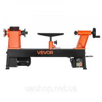 Vevor 314630 Токарний верстат по дереву 750 Вт, деревообробка 0-3800 об/хв