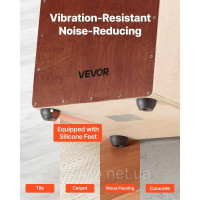 Vevor 316300 Коробка для барабана Cajon Box із заокругленими краями, дріт для малого барабана 305x305x430 мм