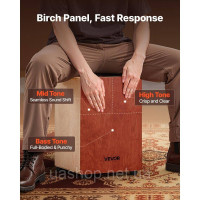 Vevor 316301 Сумка для дорожнього використання струн для гітари Cajon Box Drum Drum Box 305x305x430 мм Vevor 316301 Сумка для дорожнього використання струн для гітари Cajon Box Drum Drum Box 305x305x430 мм