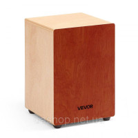 Vevor 316303 Струни для гітари Cajon Box Drum з дерев'яними заокругленими краями 305x305x430 мм