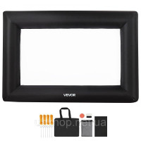 Vevor 315353 Надувний проекційний екран для кіно 360x160x238 см для домашнього кінотеатру