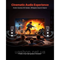 Vevor 316308 Підлогова акустична система, 2-смугова Hi-Fi, 200 Вт, 70 Гц–20 кГц, 2,54 см ВЧ-динамік
