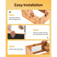 Vevor 313834 Bee Hive Zander 10-рамковий вулик Bee Box Товари для бджільництва Vevor 313834 Bee Hive Zander 10-рамковий вулик Bee Box Товари для бджільництва