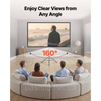 Vevor 315359 Проекційний екран Screen Tripod Screen 80 дюймів 4K HD Портативний 16:9 Vevor 315359 Проекційний екран Screen Tripod Screen 80 дюймів 4K HD Портативний 16:9