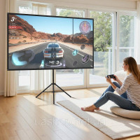 Vevor 315359 Проекційний екран Screen Tripod Screen 80 дюймів 4K HD Портативний 16:9 Vevor 315359 Проекційний екран Screen Tripod Screen 80 дюймів 4K HD Портативний 16:9