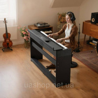 Vevor 316316 Цифрове піаніно, 88 клавіш, повністю зважене сенсорне електричне піаніно з меблевою підставкою, блок живлення, Vevor 316316 Цифрове піаніно, 88 клавіш, повністю зважене сенсорне електричне піаніно з меблевою підставкою, блок живлення,