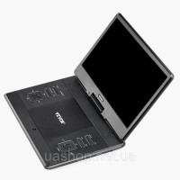 Vevor 316354 Портативний DVD-програвач з поворотним HD-екраном (358 мм), вбудованим акумулятором з часом роботи 4,5-5 годин, 2 Vevor 316354 Портативний DVD-програвач з поворотним HD-екраном (358 мм), вбудованим акумулятором з часом роботи 4,5-5 годин, 2