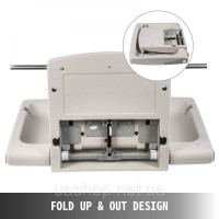 Vevor 315445 85 x 57 x 47 см складаний пеленальний столик для немовлят HDPE для ділових і приватних випадків Vevor 315445 85 x 57 x 47 см складаний пеленальний столик для немовлят HDPE для ділових і приватних випадків