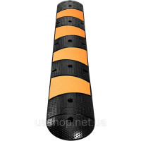 Vevor 316415 Захист кабелю 185 x 31 x 5,5 см, двоканальний захист кабелю, модульна конструкція завдовжки 183 см, підлоговий захист