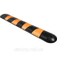 Vevor 316415 Захист кабелю 185 x 31 x 5,5 см, двоканальний захист кабелю, модульна конструкція завдовжки 183 см, підлоговий захист