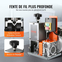 Vevor 316437 Машина для зачистки кабелю Електрична машина для зачистки кабелю φ1,5-30 мм 180 Вт Швидкість зачистки дроту 18 м/хв