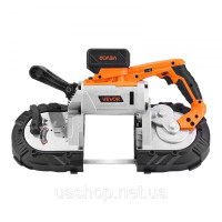 Vevor 318357 Акумуляторна стрічкова пилка 20V, глибина різання 127x115 мм, стрічкова пилка для різання металу з безщітковим