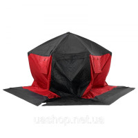 Vevor 317432 Портативний намет для підлідної риболовлі, розкладний намет для підлідної риболовлі на 4-6 осіб, парасолька для