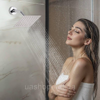 Vevor 315532 Душова система з душовою системою Rain 12 дюймів / настінною лійкою 6 дюймів / ручним душем 2-в-1, поворотною