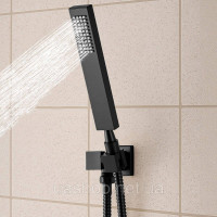 Vevor 315534 Душова система з душовою системою Rain 16 дюймів / 6 душових головок / ручний душ 2-в-1, поворотна лійка дощу (3