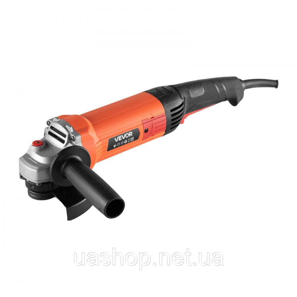 Vevor 318458 Кутова шліфувальна машина, 127 мм, ріжуча шліфувальна машина, 10 000 об/хв, шліфувальна машина з кабелем та