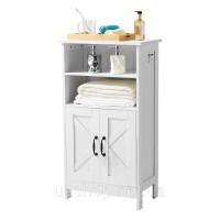 Vevor 315539 Шафа для ванної кімнати, шафа для зберігання у ванній кімнаті, регульована полиця Vevor 315539 Шафа для ванної кімнати, шафа для зберігання у ванній кімнаті, регульована полиця