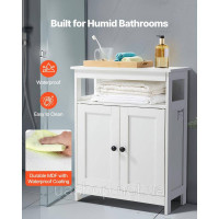 Vevor 315540 Шафа для ванної кімнати, шафа для ванної кімнати, кухонна шафа, регульована полиця, біла Vevor 315540 Шафа для ванної кімнати, шафа для ванної кімнати, кухонна шафа, регульована полиця, біла