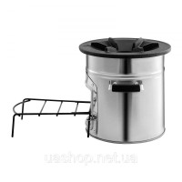 Vevor 317531 Дров'яна піч Rocket Stove BBQ Rocket з одними дверима, кемпінгова піч, кемпінговий гриль