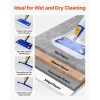 Vevor 315578 Швабра для підлоги Spray Mop з 3 багаторазовими мийними насадками, швабра-розпилювач із багаторазовим резервуаром для