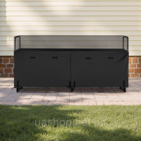 Vevor 317709 Металева стійка для дров, 257 x 36 x 117 см, металеве укриття для дров, максимальне навантаження 300 кг, стійка для Vevor 317709 Металева стійка для дров, 257 x 36 x 117 см, металеве укриття для дров, максимальне навантаження 300 кг, стійка для