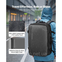 Vevor 316595 Рюкзак Vacuum Travel, 65 л, розширюваний вакуумний компресійний рюкзак з насосом, замок, схвалений TSA, порт