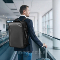 Vevor 316595 Рюкзак Vacuum Travel, 65 л, розширюваний вакуумний компресійний рюкзак з насосом, замок, схвалений TSA, порт