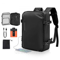 Vevor 316599 Рюкзак Vacuum Travel, 35 л, вакуумний компресійний дорожній рюкзак з повітряним насосом, кілька кишень та відділень,