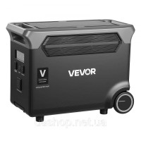 Vevor 316615 Додатковий акумулятор для портативної електростанції, подовжувач LiFePO4 ємністю 3840 Вт·год з 3 вихідними портами Vevor 316615 Додатковий акумулятор для портативної електростанції, подовжувач LiFePO4 ємністю 3840 Вт·год з 3 вихідними портами