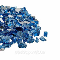 Vevor 317766 Скляні камінці Fire Glass 4,5 кг 12,7 мм, камінне скло, скляні камені, декор, тихоокеанський блакитний Vevor 317766 Скляні камінці Fire Glass 4,5 кг 12,7 мм, камінне скло, скляні камені, декор, тихоокеанський блакитний