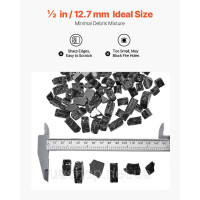 Vevor 317771 Скляні камені для каміна Fire Glass 9 кг, 12,7 мм, чорні Vevor 317771 Скляні камені для каміна Fire Glass 9 кг, 12,7 мм, чорні