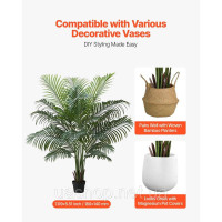 Vevor 317918 Штучна пальма Areca 1,8 м Штучна пальма з білим горщиком Штучна рослина
